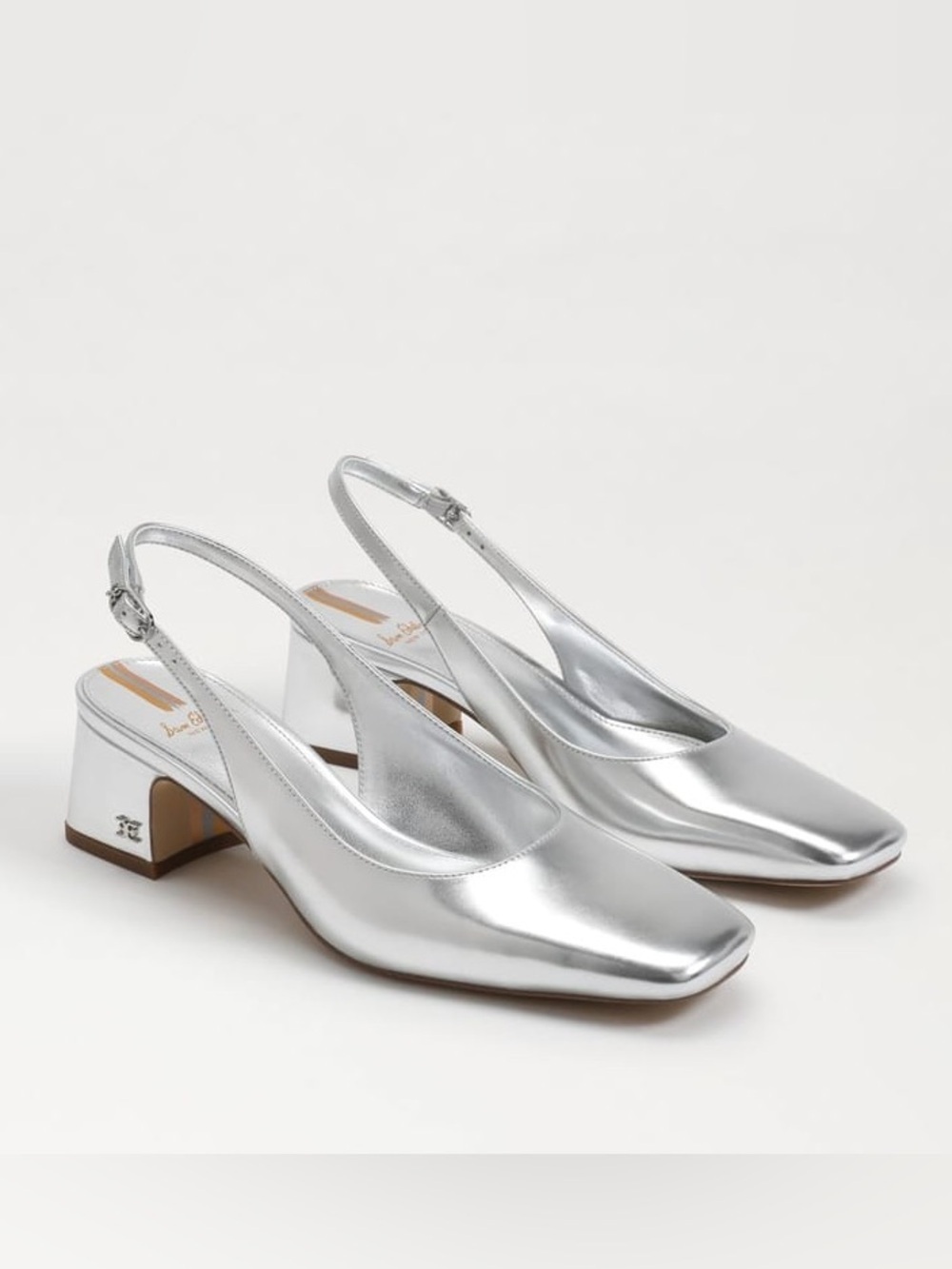 Sam Edelman Silver Terra Dress Heeled Sandals NWT